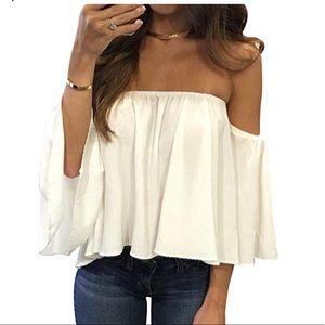 Off shoulder blouse